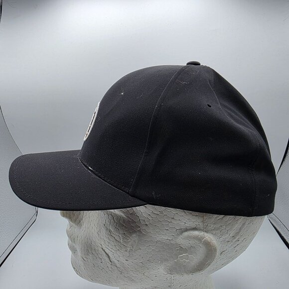 AG Green Label Adults L/XL Black Flexfit Golf Hat Delta Cap Casual Athletic - Picture 2 of 10